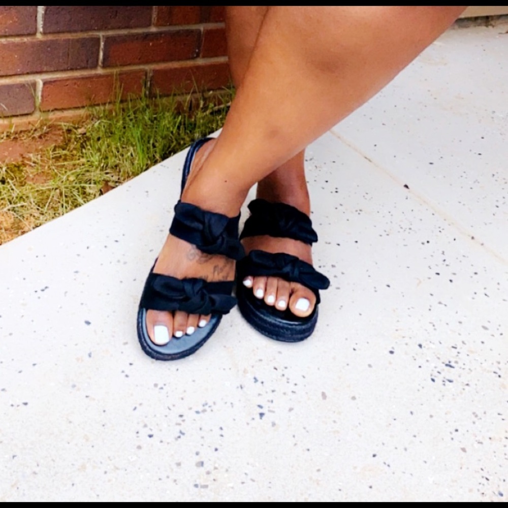 Double Bow Knot Sandals